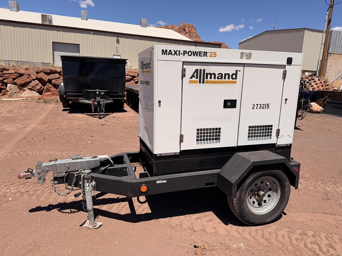 Used 2019 Allmand 25 KVA/30 kW Generator