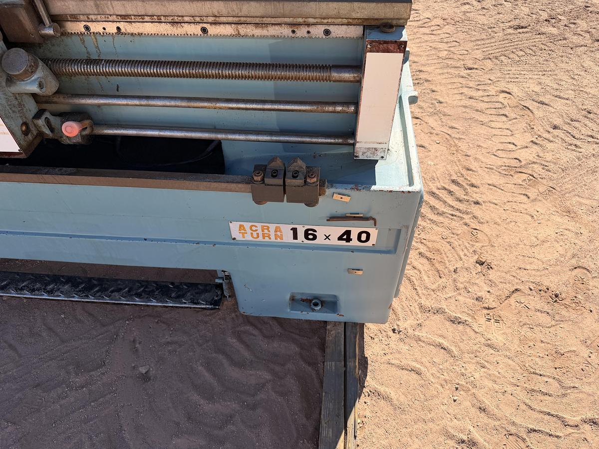 Used Namseon Acra Bed Lathe