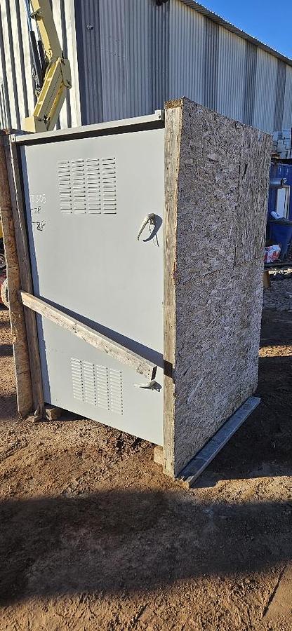 Used 600 Volt Switch Bored Cabinet