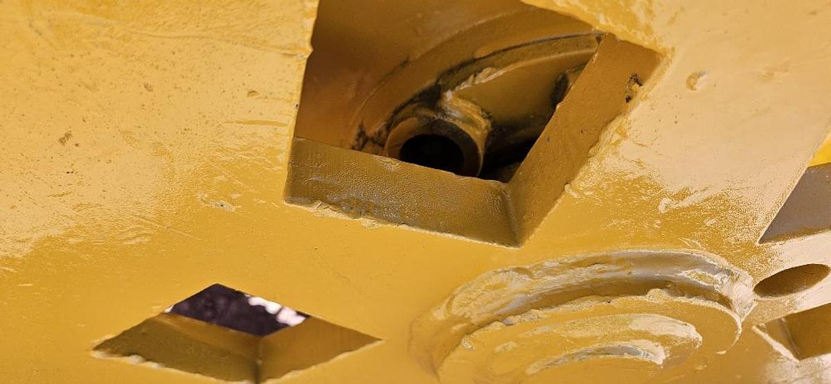 Used 18" Backhoe Compaction Wheel