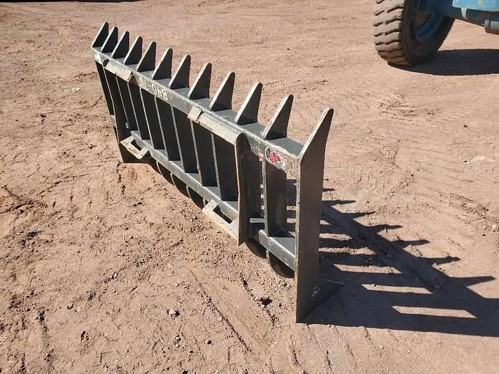 Used Others Skid Steer Root Rake :Misc. Skid Steer Attachment