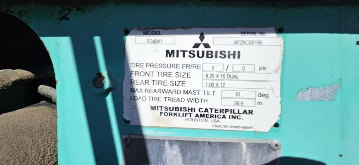 Used 2006 Mitsubishi FG40K1 Fork Lift