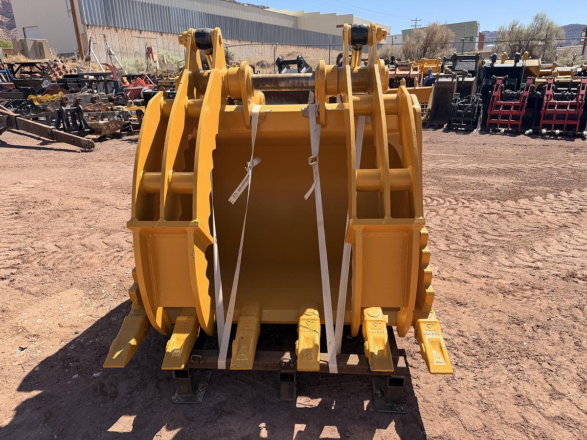 54" Excavator Hydraulic Grapple Bucket