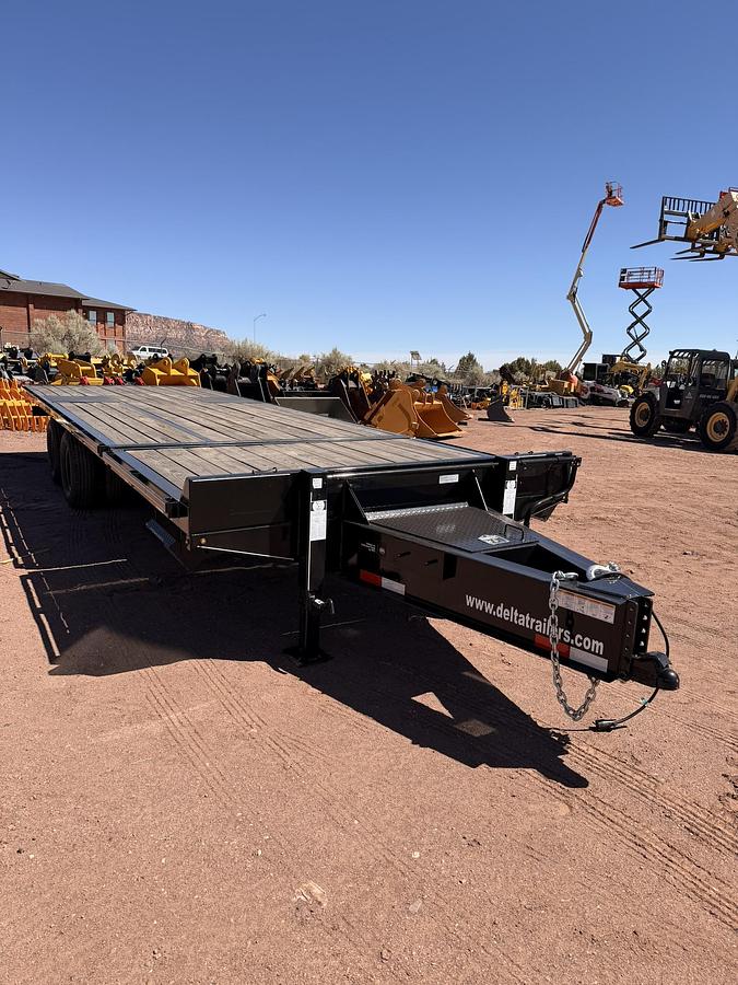 Used Delta Tilt Deck Equipment Trailer