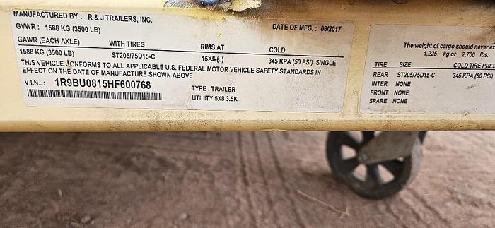 Used Core Drill Trailer
