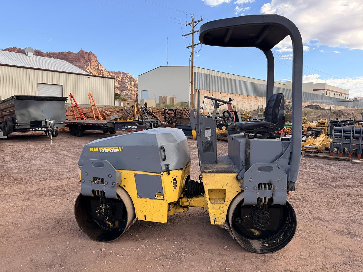 Used 2004 48" Bomag Double Drum Roller