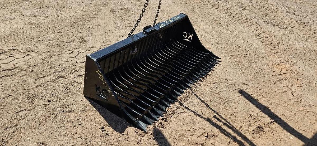 Used 72" Skid Steer Skeleton Bucket