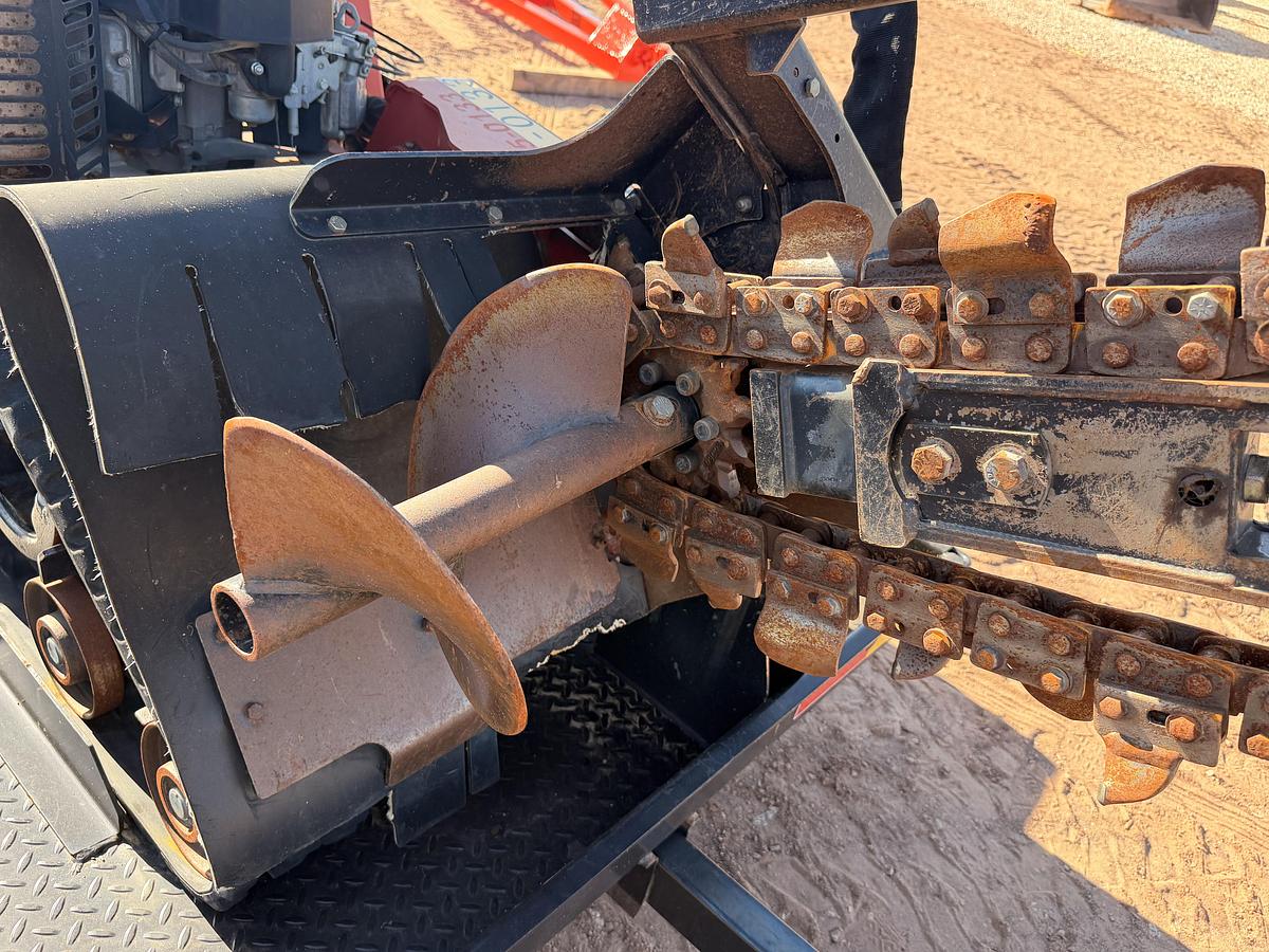 Used Walk-Behind Trencher