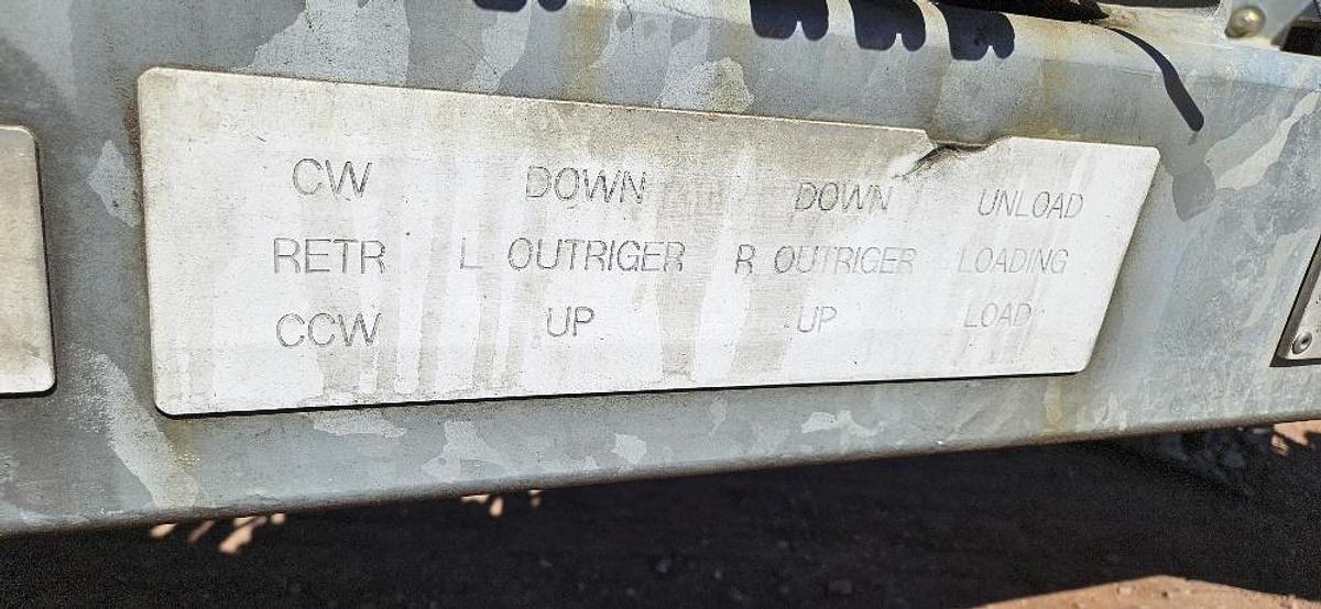 Used 2006 Suber Hidrolic Reel Trailer