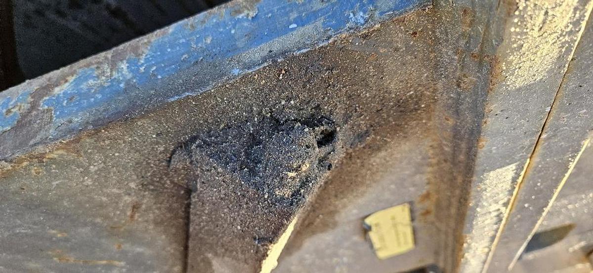 Used 36" Excavator Compaction Wheel