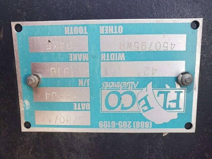 Used 2017 Fleco 316 Excavator Rake