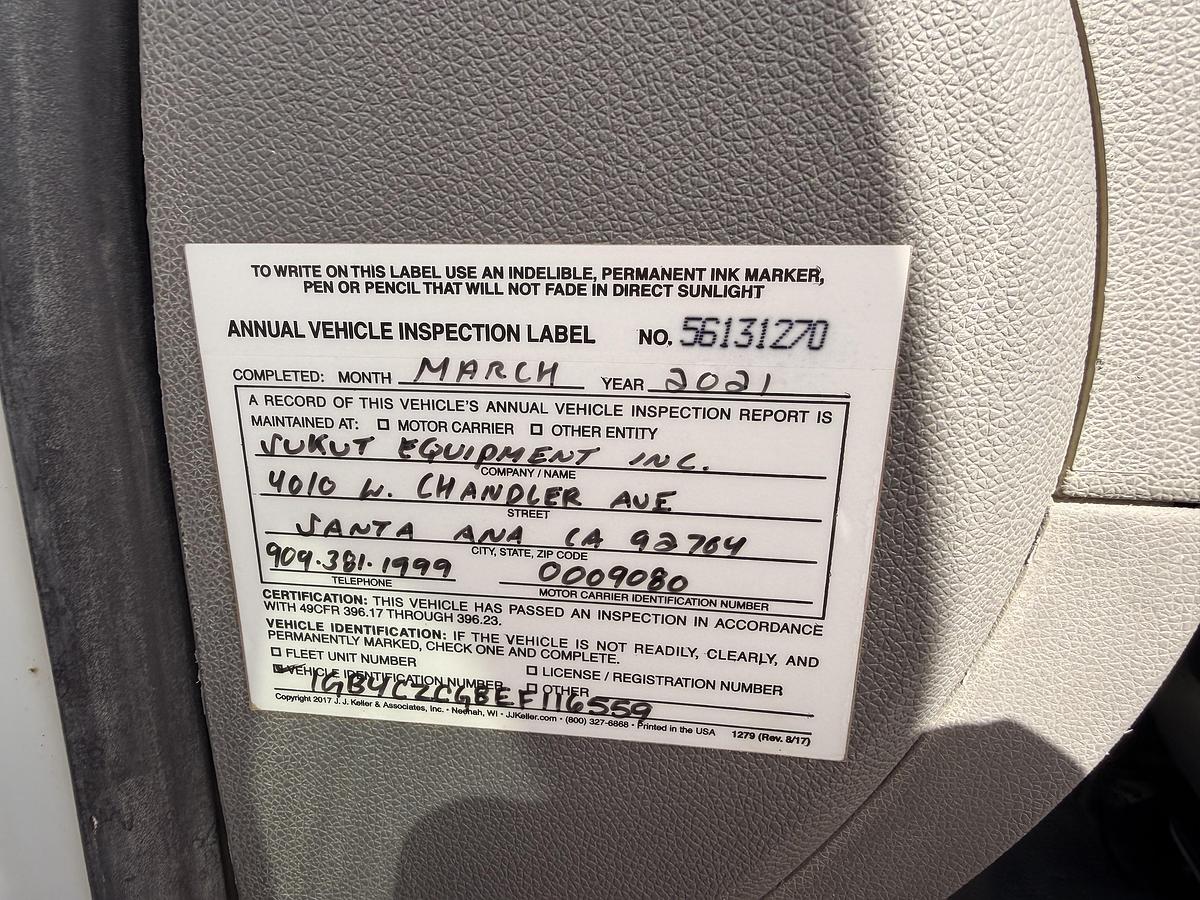 Used 2014 Chevy Service Truck