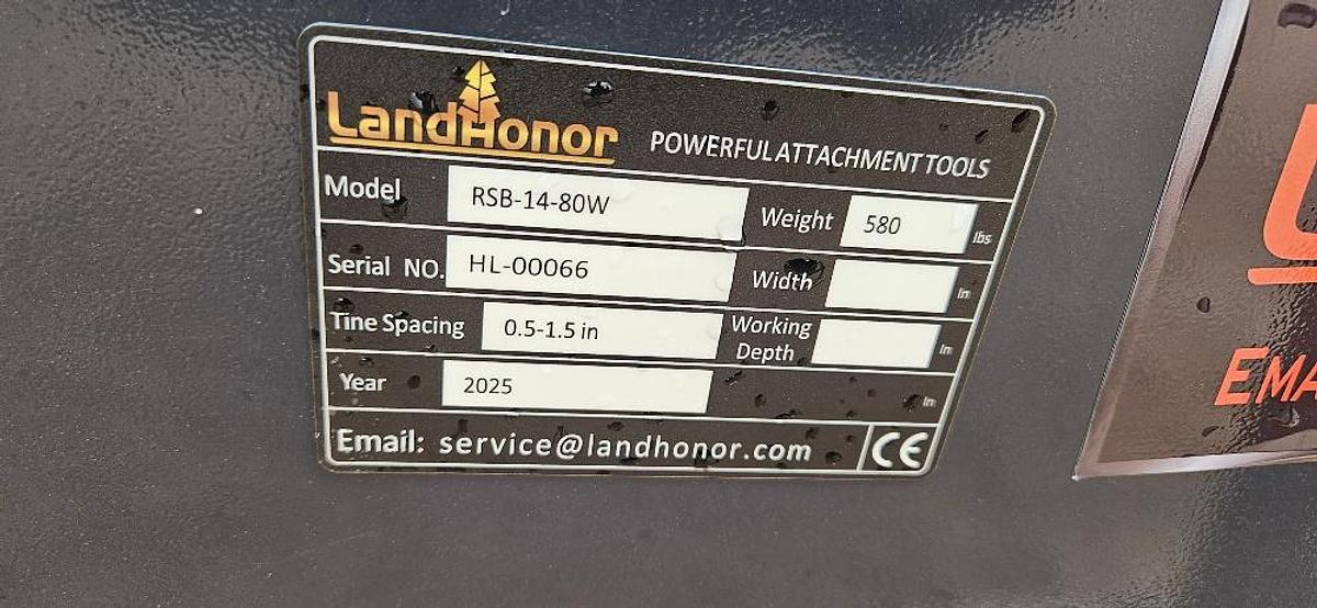 Land Honor Skid Steer Screening Bucket