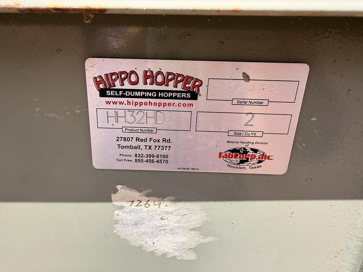 Used Forklift Dump Bin