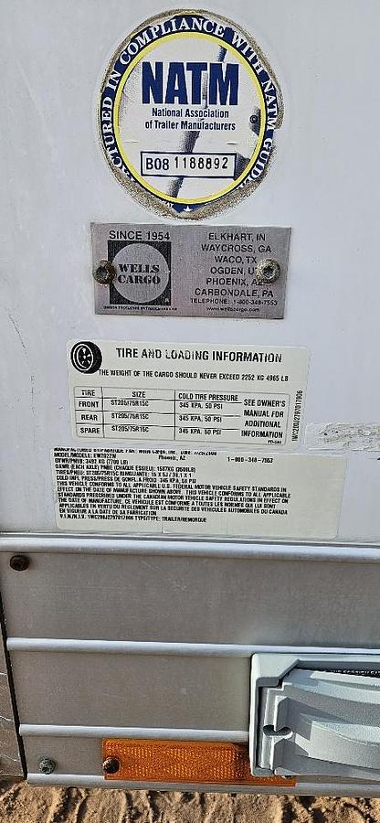 Used 20' Box Trailer