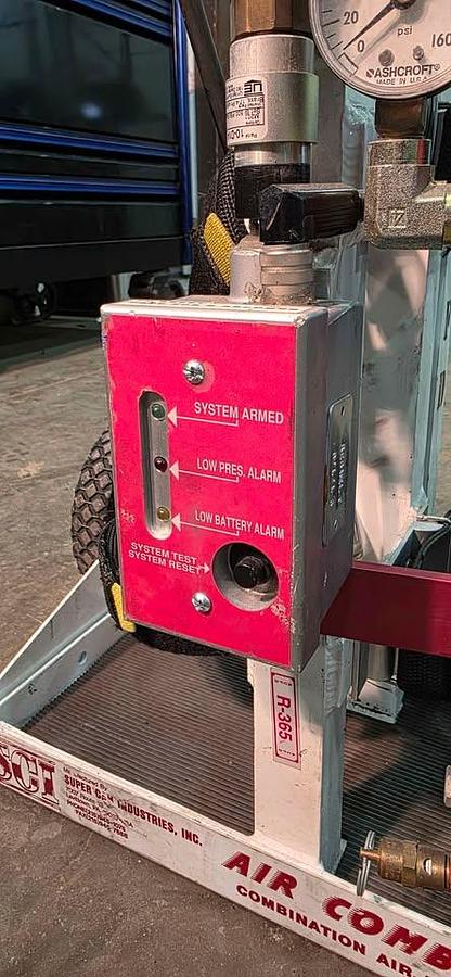 Used Dual Tank Supply Wheel Cart