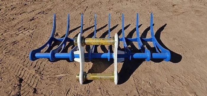 71" Excavator Rake