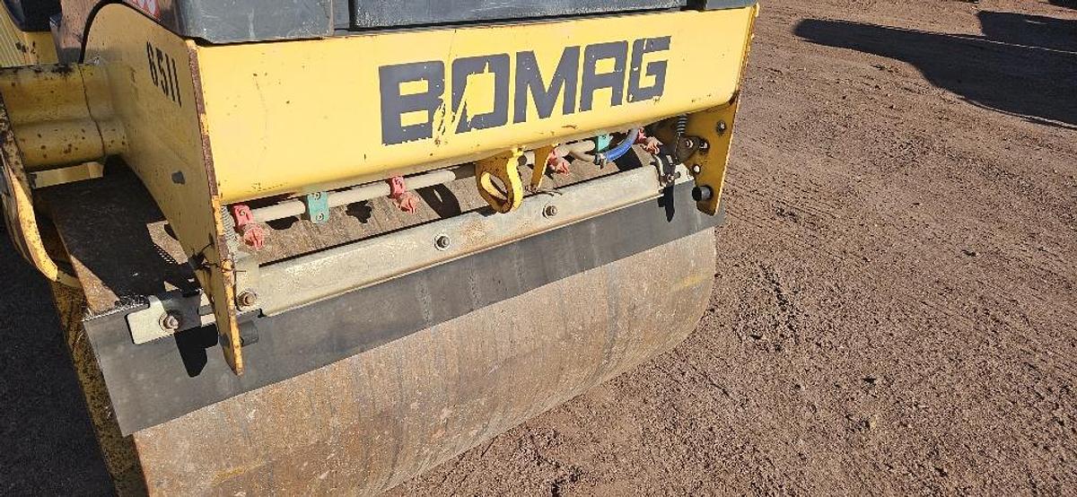 Used Bomag Vibratory Roller Compactor