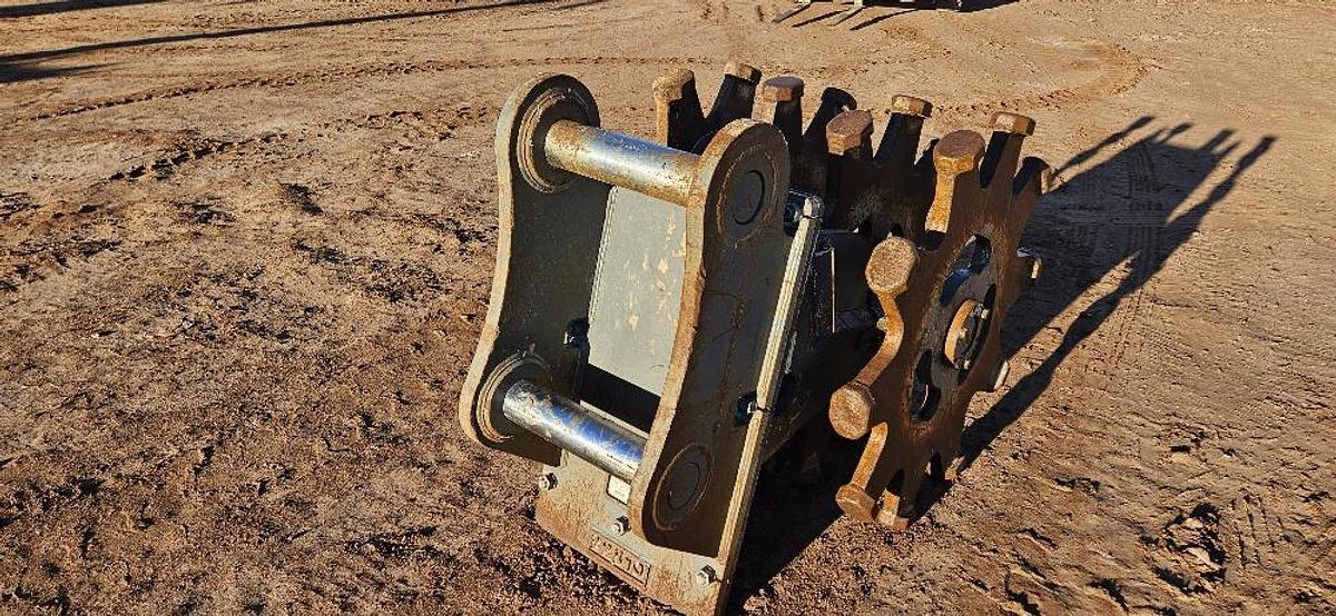 Used 36" Excavator Compaction Wheel