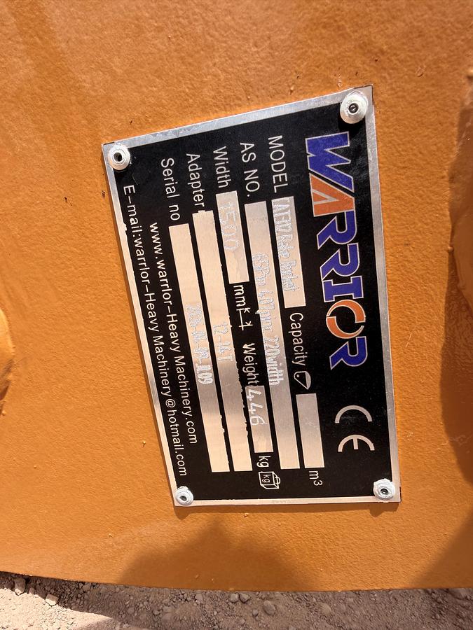60" Excavator Rake