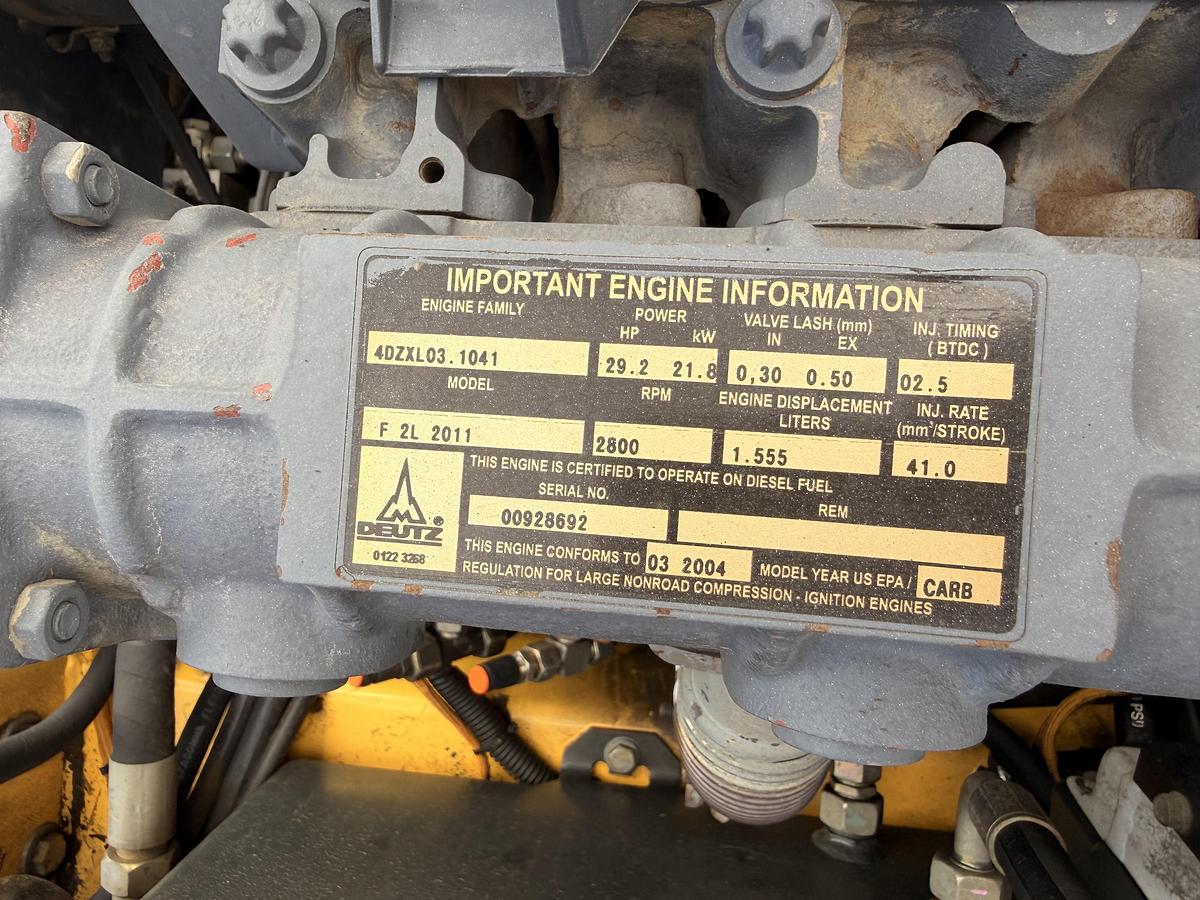 Used 2004 48" Bomag Double Drum Roller