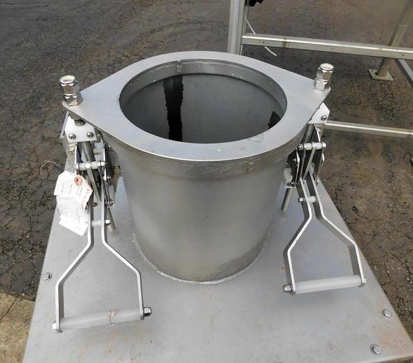 Used EXPERT PROCESS SUPER SACK UNLOADER – 3800# CAPACITY – ALL STAINLESS STEEL (#9762)