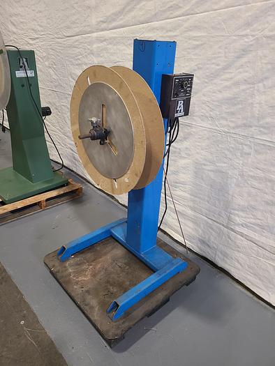 Used RM Industries Motorized Stock Reel Material Payoff Feed