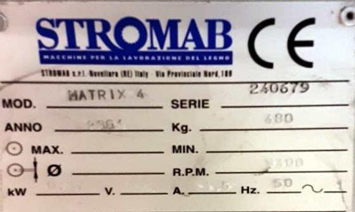 Used Stromab TR 450, Matrix 4