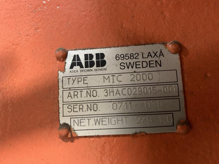 Used ABB IRB 2400 ROBOTIC ARC WELDING CELL WITH DUAL ABB IRBP 2000L DUAL TRUNNIONS