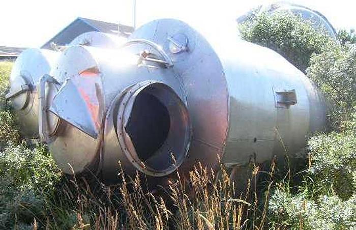 Cyclone for NIRO fluid bed