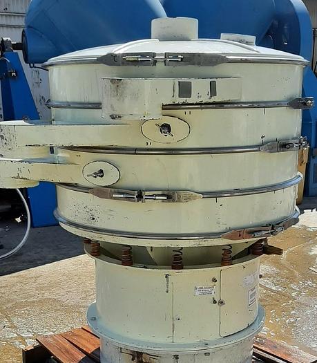 Used Screen, Sweco, 48", C/st, Triple Deck, 2.5 HP #S744497