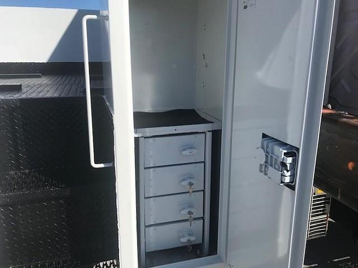 Used 2008 International 7400 4x4 Flatbed Knuckle Boom Truck - C44369