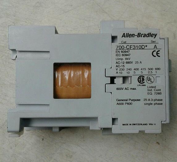 Used Allen-Bradley 700-CF310D Ser. A Relay