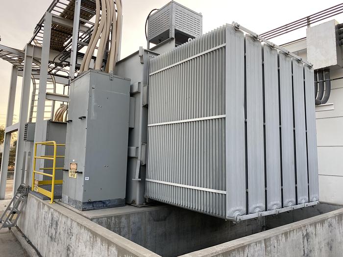 Used ABB TRANSFORMER 15,000 / 16,800 KVA SILICONE INSULATED MFG. 2002