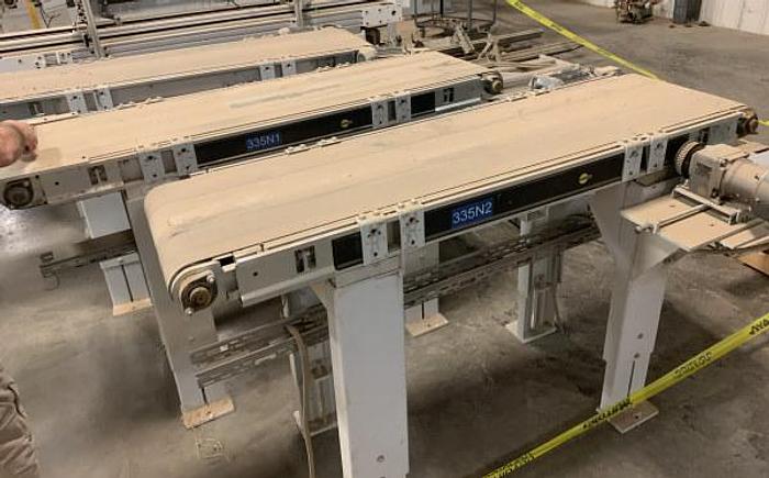 Used 19-1/2 INCH WIDE x 80 INCH LONG BELT CONVEYOR