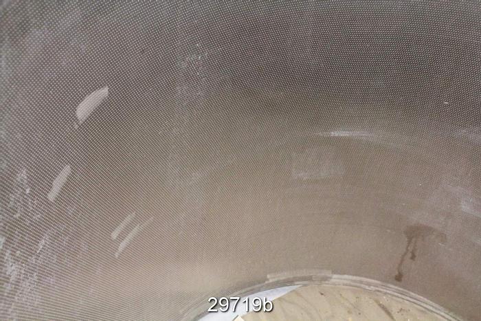 Used Bird 60 Pressure Screen, .062" Holes #29719