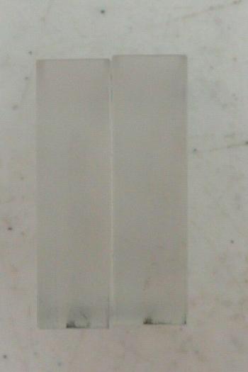 Used Pack of 2 Fisher Scientific 283 QS 1.000 14-385-928A Quartz Micro Cells Cuvettes