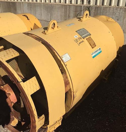 Used 800kW KATYO 2-Bearing Brushless, Synchronous Generator End