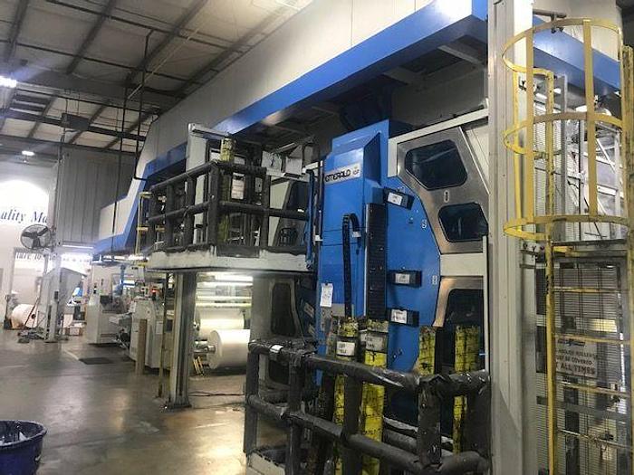 Used 57" WIDE UTECO 10 COLOR GEARLESS CI PRESS MODEL EMERALD 140