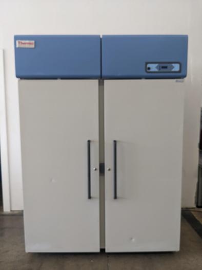 Used Thermo Scientific REL5004A25 Laboratory Double Door Refrigerator 51.1Cf 115V