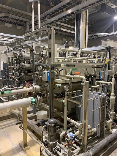 Used USED OSMO MEMBRANE SYSTEMS GMBH, COMPLETE REVERSE OSMOSIS SYSTEM