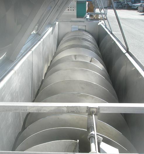 Used Blancher, Screw, 36" X 14', S/st, Steam, #S736790