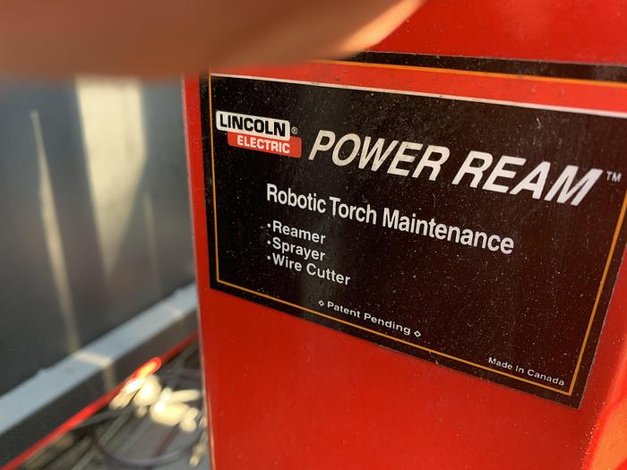 Used FANUC ARCMATE 100IB MIG WELDING CELL WITH RJ3iB CONTROLLER