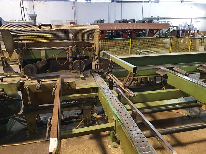 Used Weinig T&G production Linea produzione perline  Hydromat Super 30 B