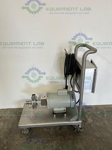 Used Pfizer Inc  FPX712 CIP Pump  Skid w/ Baldor Reliance L3606T Motor 115/230V