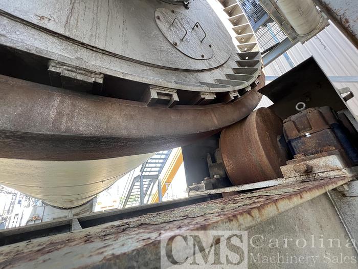 Used Buhler Aeroglide 13x60 Stainless Steel Drum Dryer with Burner