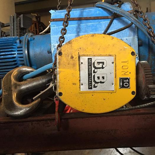 Usato ARGANO GB MONOBLOCCO 10 TON