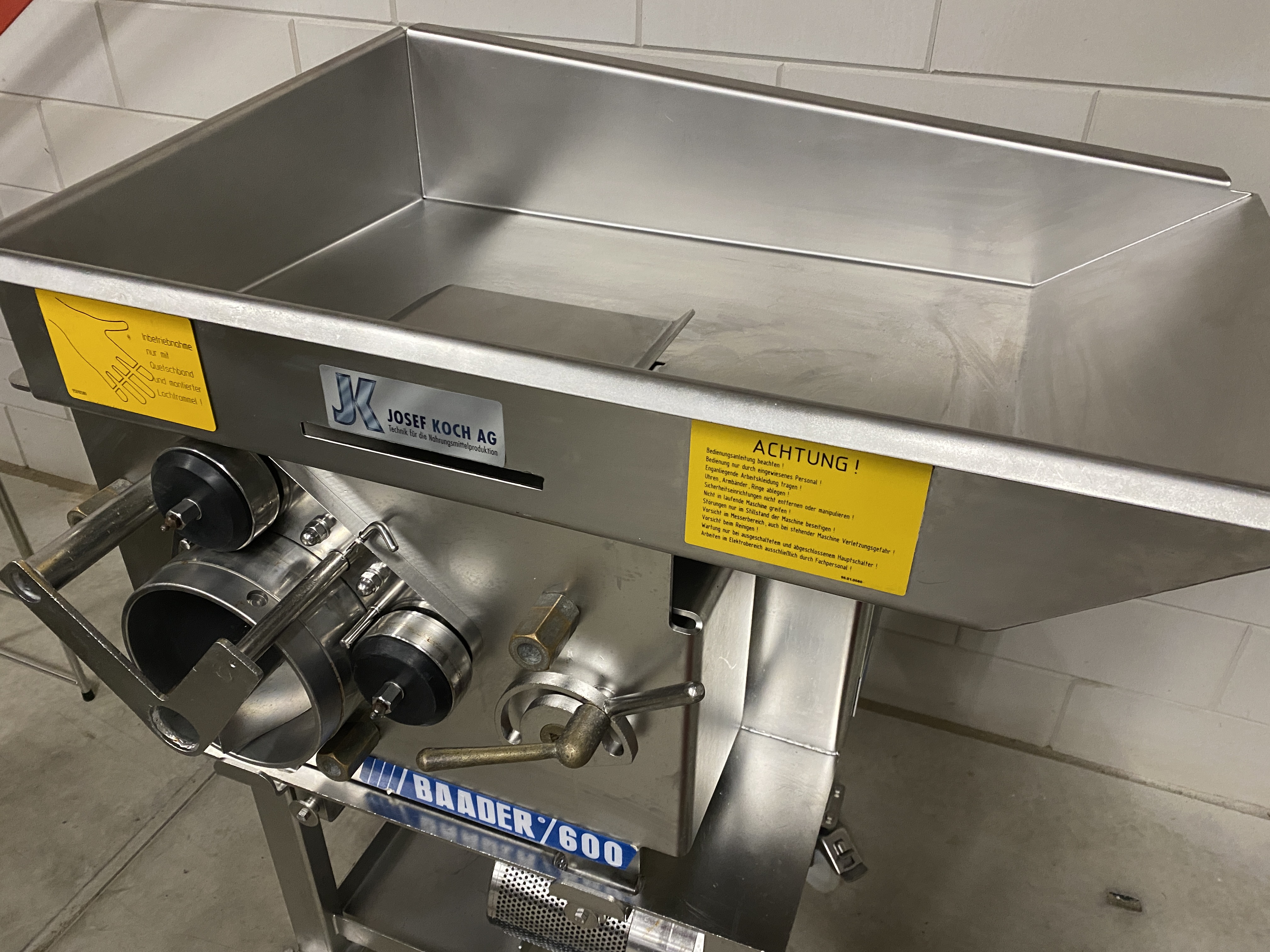 Used Baader 600 separator