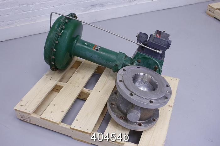 Used Fisher V150 Series B 8" Vee Ball Valve #40454