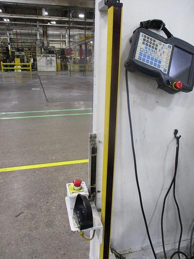 Used Dual Arm FANUC M-16ib/20 Robot Assembly Cell R-J3IC(R-30ia) with Vibratory Feeders